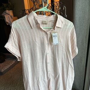Ellie Beige Striped woShirt